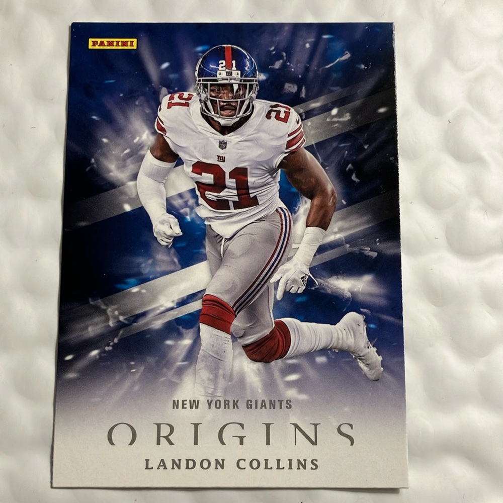 LANDON COLLINS, Panini, New York Giants Football Card
